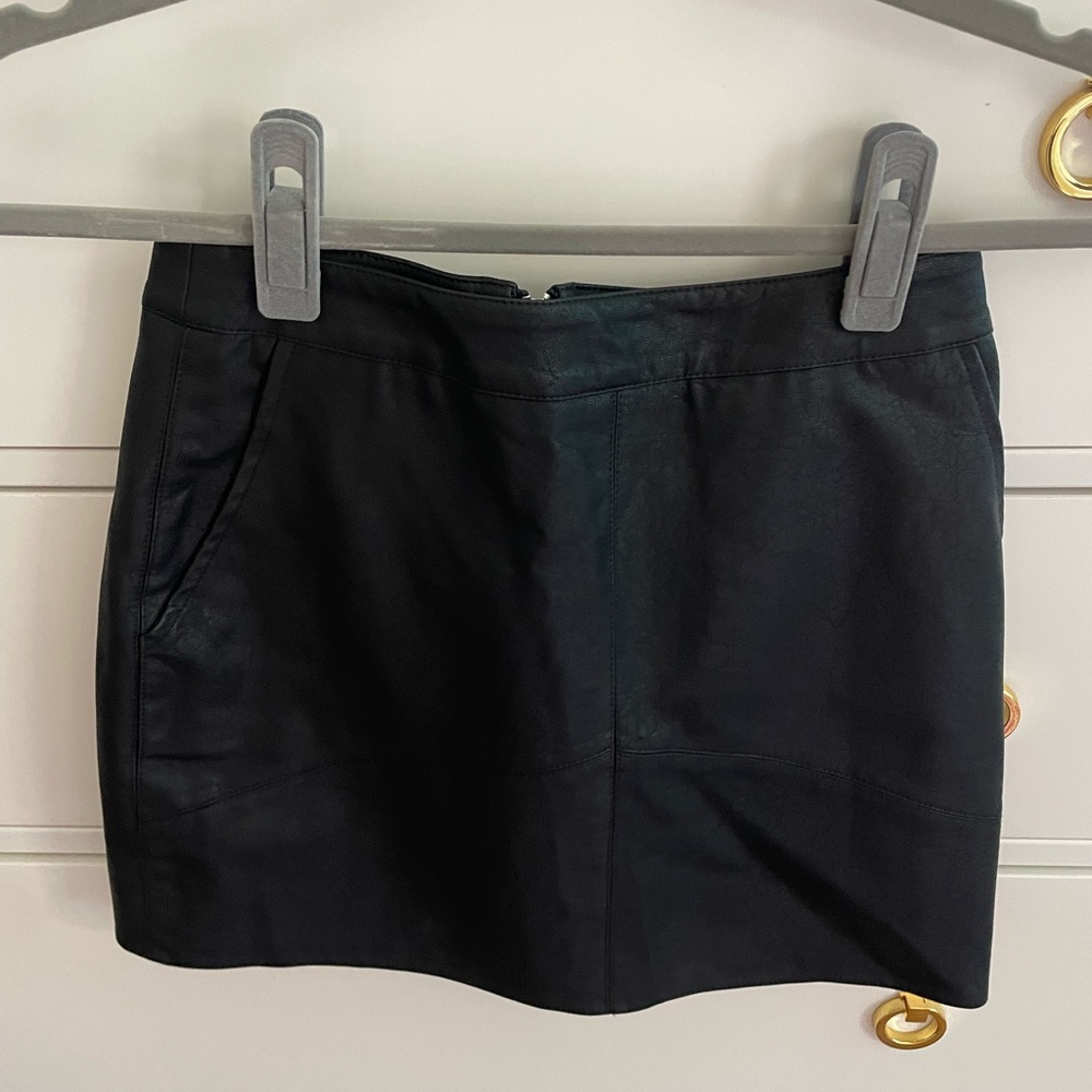 Leather skirt from Lulus